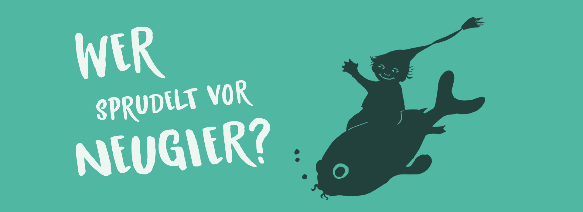 Wer sprudelt vor Neugier – Hier geht’s zum Buchhelden ‘Der kleine Wassermann’